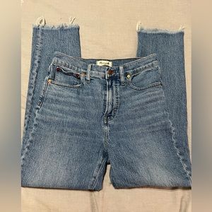Madewell mom vintage jeans